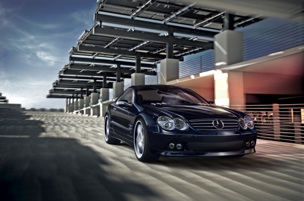 Photograph Migs  Mercedes Sl65 Exterior Two on One Eyeland